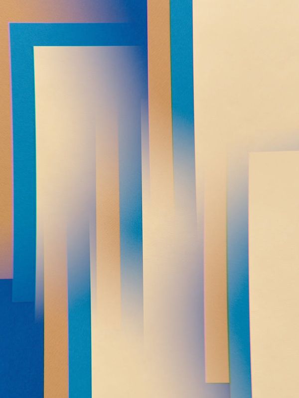 Dynamic abstract visual representing active and healthy joints